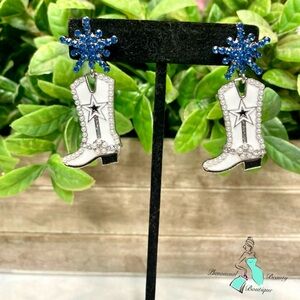 Cowgirl Boot Earrings